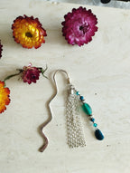 Marque-page pompon métal (petit modèle)