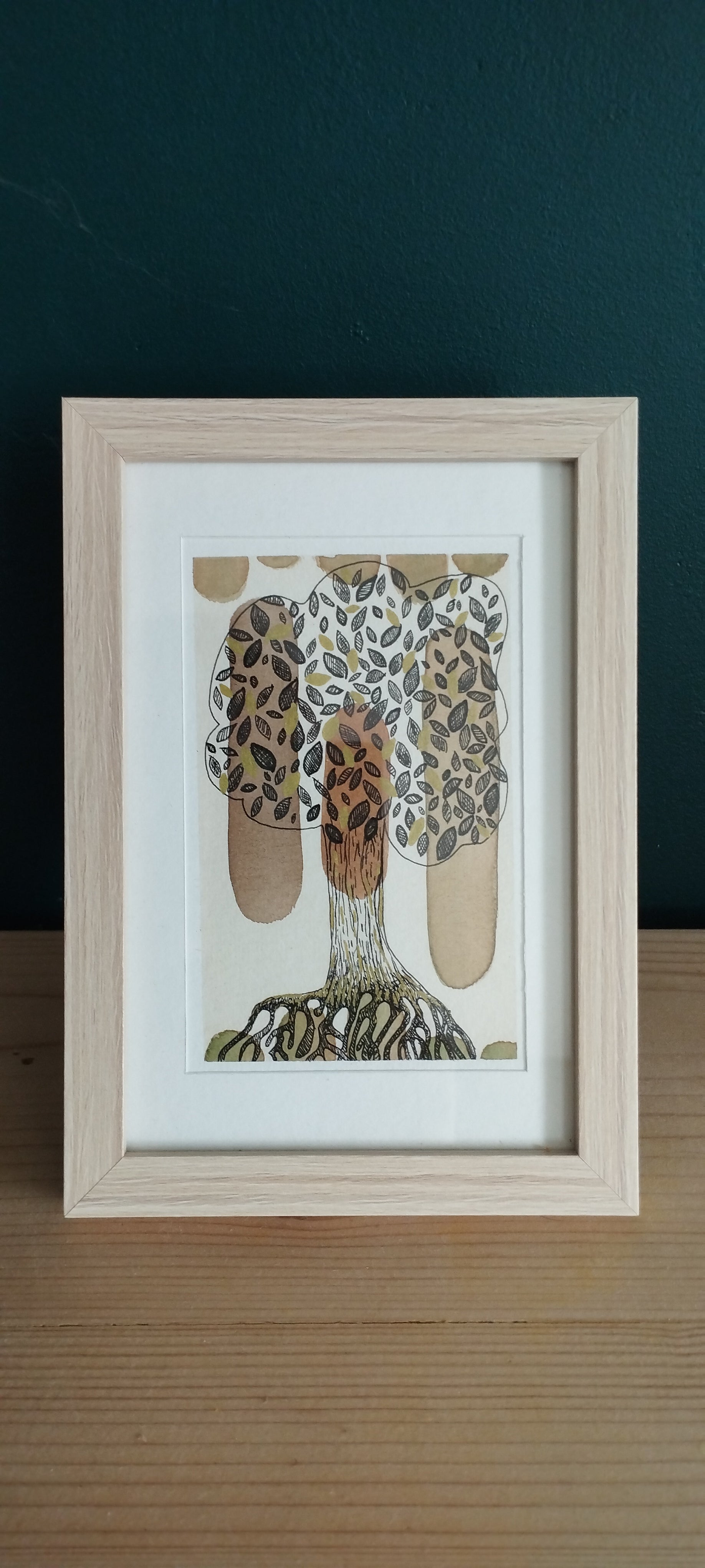 Aquarelle arbre de vie