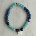 Bracelet LIA Amazonite et Sodalite
