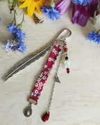 Marque-page Blossom Rouge